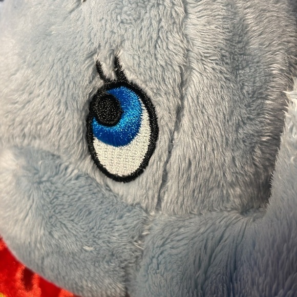 Disney Parks Dumbo Plush Floppy Ears Sitting Elephant Stuffed Animal 11” Blue - Picture 8 of 10